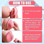 Vibrator Nipple Sex Toys For Women - Vibrating Nipple Clamps With 10 Powerful Vibration Modes Sucking Stimulator Massager, Rechargeable Adult Sex Toy Games For Couples Female