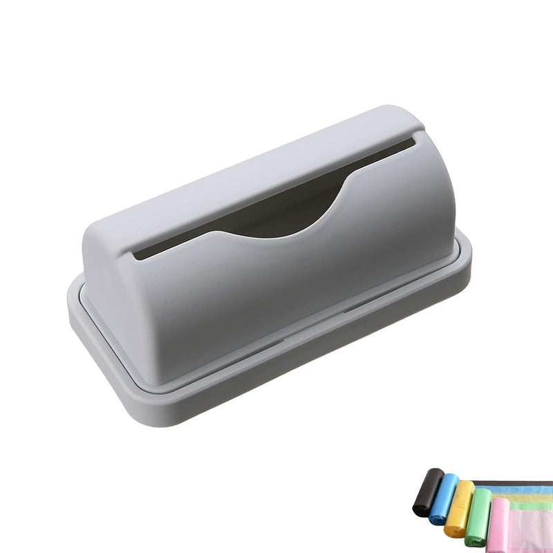 Trash Bag Dispenser Roll Holder Wall Mounted Trash Bag Organizer Dispenser Self-