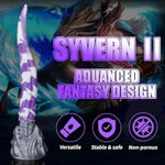 Sex Toys 21'' Extreme Long Dildo - Silicone Anal Dildo Sex Toys Monster Huge Dildo Suction Cup, White Angel Syvern ?, Tentacle Dragon Dildo For Anal Training, Adult Sex Toys For Men Women Adventure