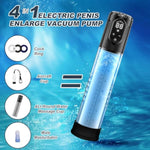 Electric Penis Pump Male Sex Toys, Sex Toys For Men With 5 Suction Modes And 5 Training Pressure, Automatic Male Masturbator With Mini Pocket Pussy, Adult Sex Toy For Men Dick Enlarger Erection