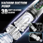 Automatic Male Masturbator Sex Toys For Men - Penis Pump Adult Sex Toys With 7 Sucking & Rotating & Licking Modes, Led Display Pocket Pussy Male Stroker, Blowjob Sex Machine Mens Sex Toy Men
