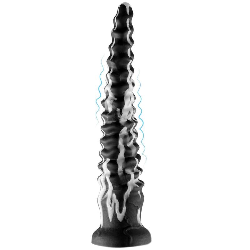 19.6'' Long Anal Plug Dildo, Extra Thick Anal Plug Trainer, Huge Fantasy Dildo With Powerful Suction Cup, Soft Silicone Dildos For G-Spot Stimulation And Prostate Massage, Sex Toy For Men Women