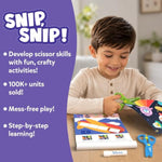 Felt Craft Activity Kit for Kids: Develop Scissor Skills with Fun Snipping Experience