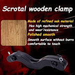 Chastity Belt For Men Testicle Toys Bdsm Cbt Heavy Scrotum Bondage Sexual Stimulation Device With Leg Straps, Male Bondage Testicle Punish Ankle Cuffs Adult Sex Toy For Men,Couple, Black