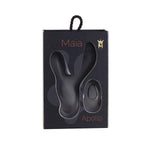 Apollo 15-Function Silicone Wireless Remote Control Dual Motor Usb Rechargeable Prostate And Perineum Massager - Grey/Black
