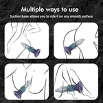 9.5" Fantasy Dildo For Beginner, Silicone Knot Dildo With Suction Cup, Soft Dildo For G-Spot, Anal Toys For Women Men Couples With Hand Free Toy