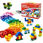 1000 Pcs Building Blocks, Building Toys For Kids Classic Construction Toy Set, Creative Compatible With Major Brands Holiday Classroom Gifts For Boys And Girls