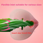 Peach Shape Male Masturbator Adult Sex Toys For Men, Male Masturbator Sex Dolls With Anal Textured Channel, Portable Silicone Pussies Masturbation Cup Adult Sex Toys For Men Penis Glans Trainer