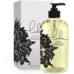 Lulu Geranium Massage Oil With Jojoba And Essential Oils 16Oz & Personal Lubricant. Natural Water-Based 16 Oz