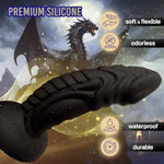 Thick Fantasy Dildo Big Monster Dildos With Knot U & G-Spot Dragon Dildo With Large Suction Cup, Long Anal Plug Silicone Adult Sex Toys & Games For Women Men Couples 8"