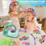 DIY Flower Bouquet Maker Kit for Kids, Build Your Own Flower Market Craft Toy