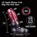 Knot Penis Sleeve Cock Sleeve, Cock Ring Penis Extender Ultra-Soft Penis Enlarger For Couples, Delay Ejaculation Stronger Erection Enhancement, Silicone Penis Rings For Testicles G Spot Stimulation
