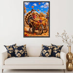 1000 Piece Thanksgiving Turkey Jigsaw Puzzle for Adults, 19.7 x 27.6 Inch