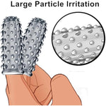 Finger Vibrator Sleeves Accessories 2Pcs Finger Sleeve Vagina Clitoral Nipple G-Spot Stimulator Anal Vaginal Expander Reusable Anal Nipple Sex Massager Stimulation For Couples Lesbian Gay (White)