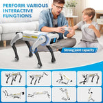 Smart Robot Dog - Interactive Stem Pet With Voice Control, 30+ Actions & App Programming, Durable Design For Kids Age 6+ (Compatible With Ios/Android)