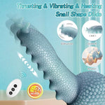 Thrusting Dildo Vibrator Sex Toys - 9.06" Snail Adult Toys Vibrators With 3 Thrusting & 9 Vibrating Modes For G Spot Anal Stimulation, Silicone Fantasy Dildos Suction Cup Adult Sex Toys & Games