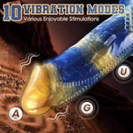 Fantasy Dildo Vibrator Sex Toys - 8.4" Zipper Monster Thick Dildo Adult Toys, Remote Control Vibrators 10 Modes, Anal Toy G-Spot Strong Suction Cup Dildos, Women Couples Female Sex Toys