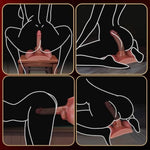 Male Sex Doll For Women, Realistic Anal Dildo Torso With Tight Mini Butt For Couples Gay & Lesbian Play, 8 Inches Soft Unisex Dildos Adult Sex Toys & Games 2.5 Lb