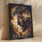 Christian 1000 Piece Jesus Crown of Thorns Jigsaw Puzzle for Adults, 20 x 27 Inch