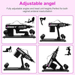 Adjustable Sex Machine, Adult Sex Toys With 8 Attachments 3Xlr Connector Automatic Machines For Women