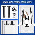 Bdsm Sex Swing For Adult Toys, Upgraded Heavy Duty 360° Spinning Sex Swings With Adjustable Sex Sling For Both Ceiling & Door Mount Options, Adult Swing For Bedroom Couples Sex Toys