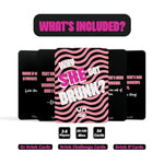 Girls Night Party Drinking Games - Bachelorette Party Favors & Card Games For Ladies' Nights - Fun Board Games For Girls Night Out & Bachelorette Party 21St Birthday Party