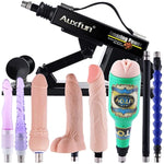 Sex Machine Dildo Machine With Realistic Dildo,Fuck Machine For Women With 3Xlr Connector,Thrusting Sex Machine For Man,Adult Toys Sex Toy With 8 Accessories