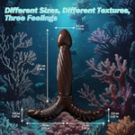 Tentacle Dildo Double Ended Dildo, 8.26“ Realistic Anal Big Thickmonster Dildo, Huge G Spot Fantasy Female Adult Toy Women Sex Toy Men Couple (Coffee)