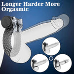 Vibrating Cock Ring Sex Toys For Men, Silicone Penis Ring With Mini Vibrator Bullet For Longer Harder Stronger, 10 Vibrations Adult Male Couple Sex Toy