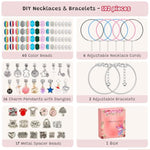DIY Summer Jewelry Making Kit Charm Bracelet Set
