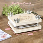 Mini Wooden Flower Press Kit for DIY Pressed Flowers Art Craft Preservation Gifts
