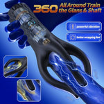 Male Sex Toys Penis Vibrator For Glans Prolong Endurance,360 Wrapping Tentacle Male Masturbator Stroker With 10 Vibrating Modes For Penis Clit Nipple Stimulation,Adult Sex Toy For Men Women Couples