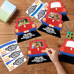 24-Piece Road Car Photo Frame Craft Kit for Church Groups and VBS Activities
