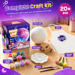 Paint Your Own 3D Moon Night Light Kit for Kids Age 4-12