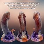 8.5In Long Huge Realistic Dildo?Monster Fantasy Dragon Dildo Thick Big Dildo Adult Sex Toy For Women & Men?Big Demon Cock Dildo With Suction Cup For Anal & G Spot Play