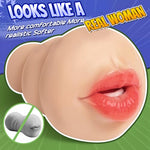 Pocket Pussy Sleeve adapted to Any Penis Pump or Male Masturbator, Mouth Shaped, Adult Sex Toy, Washable and Portable, Flesh