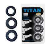 Silicone Penis Rings Set For Man Soft Stretchy Cock Rings Male Enhancement Toy For Men