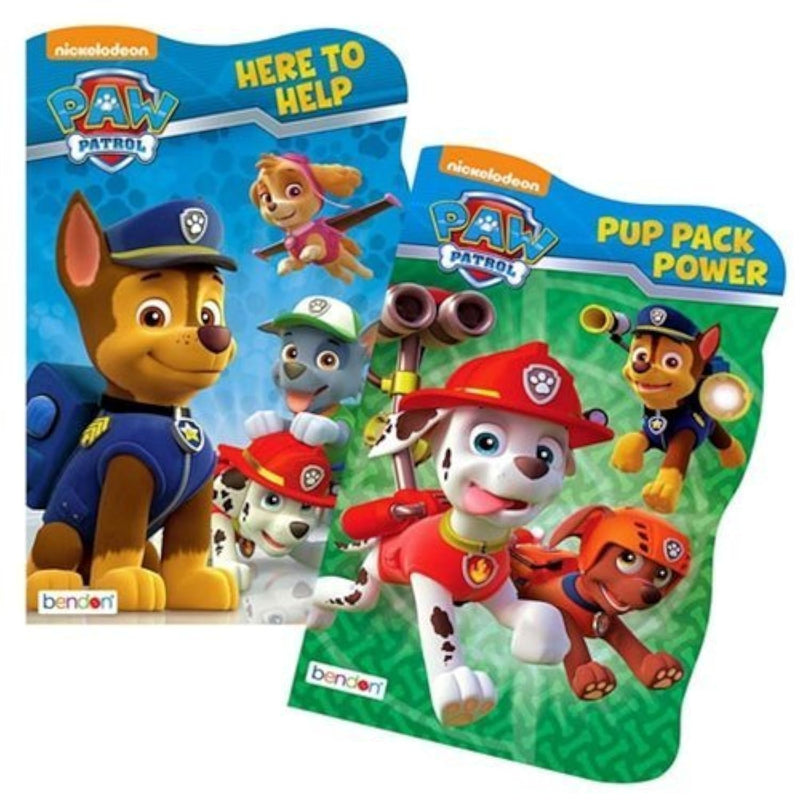 Paw Patrol Board Book Set 2 Shaped Board Books (Original Version)