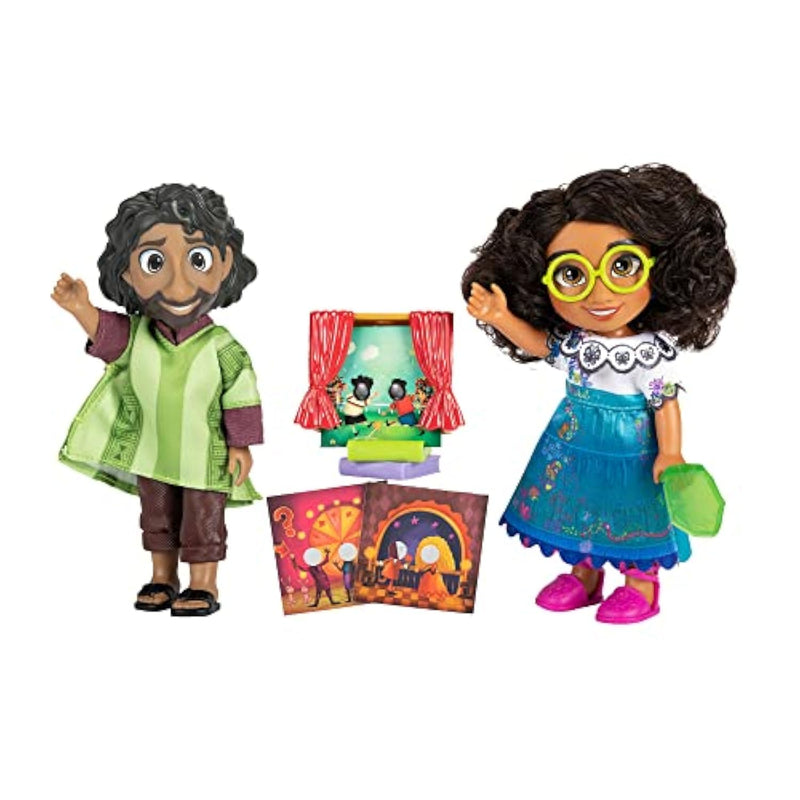 Mirabel & Bruno Petite Dolls Storytelling Gift Set - Each Doll Stands 6 Inches Tall