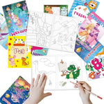 20 Pack Mini Coloring Books for Kids, 5.1 x 7 Inch, Party Favors & Goodie Bag Stuffers
