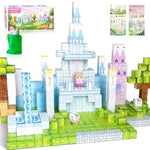 Magnetic Blocks, 150 Pcs Magnetic Building Blocks Set, Castle Magnet Building Cubes, Magnet Tiles Stacking Toys For Kids, Stem Sensory Toys For Girls Boys 3 4 5 6+ Years Old, Birthday