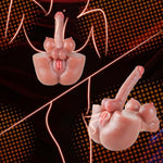 9.5Lb Bbw Shemale Sex Doll Trans Sex Toy With Realistic Dildo Vagina, 4 In 1 Male Masturbator Sex Doll With Penis Tight Anal Penetrable Lifelike Big Dildos Transsexual Torso For Women Men Gay Couple