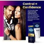 Delay Gel For Men - Ultimate Pleasure & Performance Enhancer, Long-Lasting Sex, Stamina, And Climax Control - Male Sensitivity Gel, Delay Cream To Last Longer, Water-Based Lubricant - 1 Oz