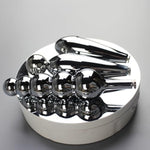 Anal Vagina Plug Stainless Steel Match With Female Invisible Chastity Device?A?