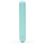 Silencer Blue Classic Wand Massager With 10 Functions - Rechargeable And Extra Quiet - Beginner Friendly - 7 Inches