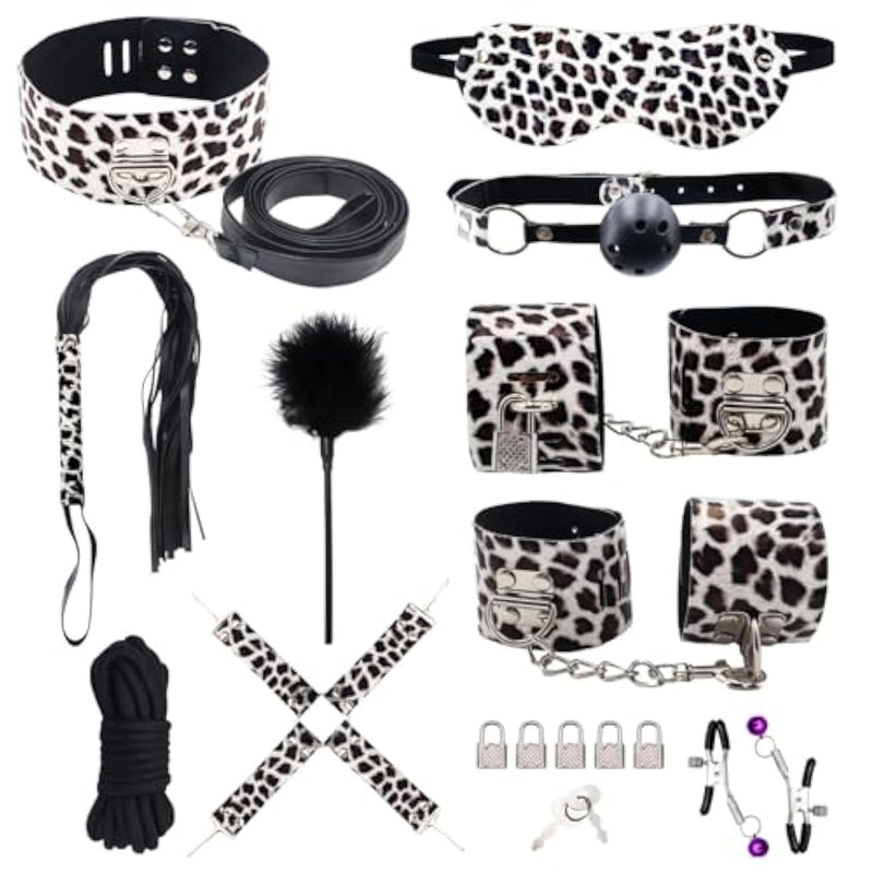 2025 Sm Games Sex Bed Toys Bondage Rope Kit Restraints Bdsm Sex Bondage Set With Handcuffs And Leg Straps Cuffs Restraint Tied Down Arms And Legs Sex Toys For Couple Qw2