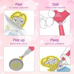 Make Your Own GEM Keychains for Girls - Arts and Crafts for Kids Ages 8-12
