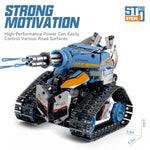 Robot Toys For Kids Ages 8-14, Remote & App-Controlled 3 In 1 Stem Robotics Set For Kids, Creative Birthday For Boys Girls Aged 8 9 10 11 12+ (695 Pieces)