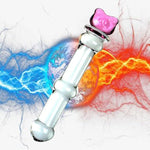 Glass Dildo Butt Plug,G-Spot Stimulation Butt Plugs Anal Beads Pleasure Wand Sex Factory Crystal Butt Plug Pleasure Wand Anal Beads Dildo Penis Masturbation For Women Men Couple
