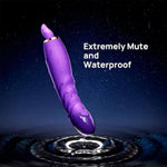 Clit Licker And Clitoral Licking Toy - 3-In-1 G-Spot Vibrator With Clit Suck Function, 10 Vibration And 7 Tongue Licking Modes, Clitoral Pump, Oral Sex Toy With Heating, Silent, Waterproof